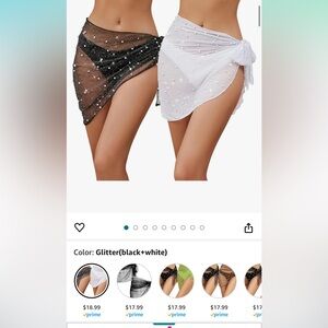 2 pearl swim cover ups